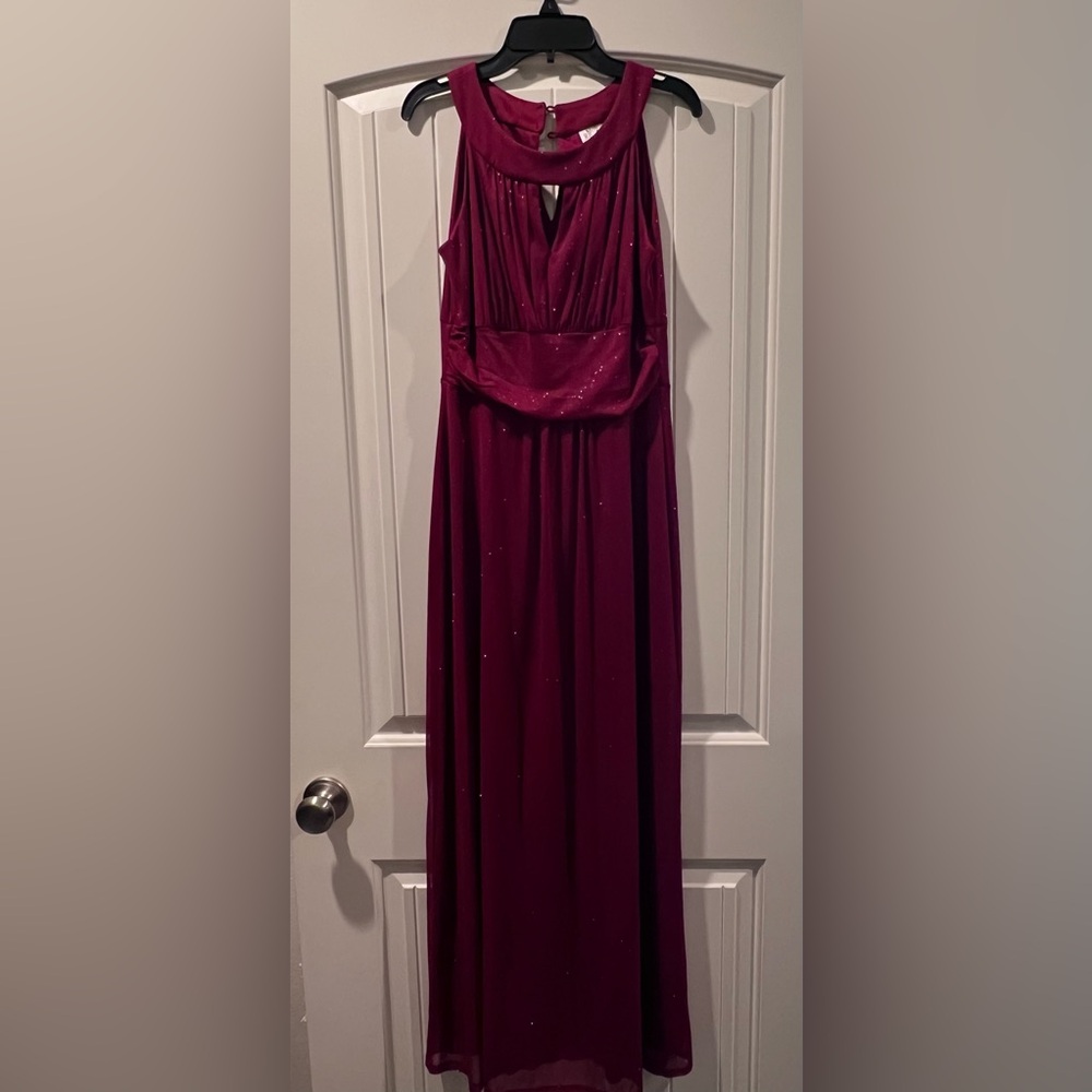 Sweet Storm Burgundy Maxi Dress